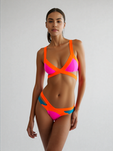 Women's Bandage Triangle Bikini Set - Push-Up Bra Two-Piece Swimwear