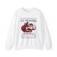 Tis' The Season to be Jolly  - Crewneck Sweatshirt Santa - Crewneck Sweatshirt