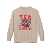 Tea For Santa - Fleece Crewneck Sweatshirt