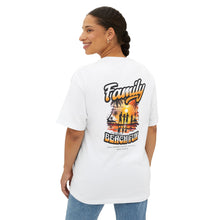 Family Beach Fun - Oversized Back Printed