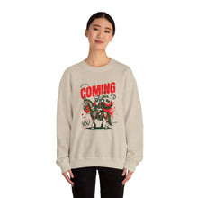 Santa Christmas Coming - Crewneck Sweatshirt