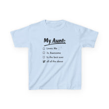My Aunt List  - Toddler Shirt