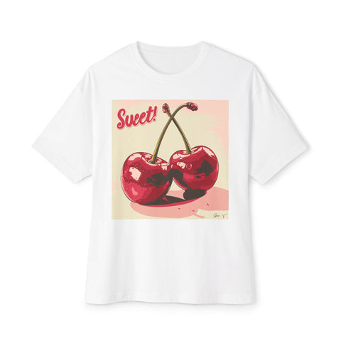 Cherries Retro Style v3 - Oversized Fit