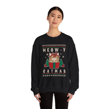 Meow - Crewneck Sweatshirty Catmas - Crewneck Sweatshirt