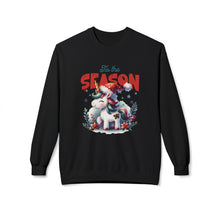 Tis the Season Unicorn - Fleece Crewneck Sweatshirt