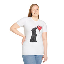 Black Labrador Heart - Classic Fit