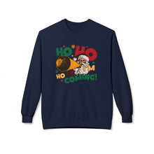 Santa Claus Christmas Ho Ho - Fleece Crewneck Sweatshirt