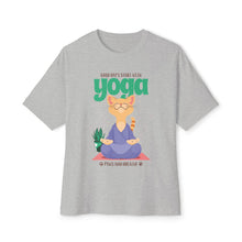 Cat Yoga - Oversized Fit