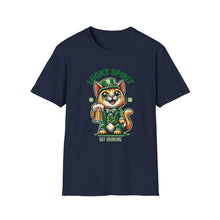 St Patrick's Lucky Spirit with Cat Drink Beer - Classic Fit