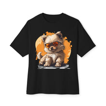 Cute Pomeranian Puppy - Oversized Fit