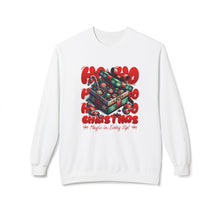 Christmas Magic in Every Sip - Fleece Crewneck Sweatshirt