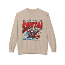 Howdy Santa - Fleece Crewneck Sweatshirt