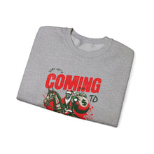 Santa Christmas Coming - Crewneck Sweatshirt