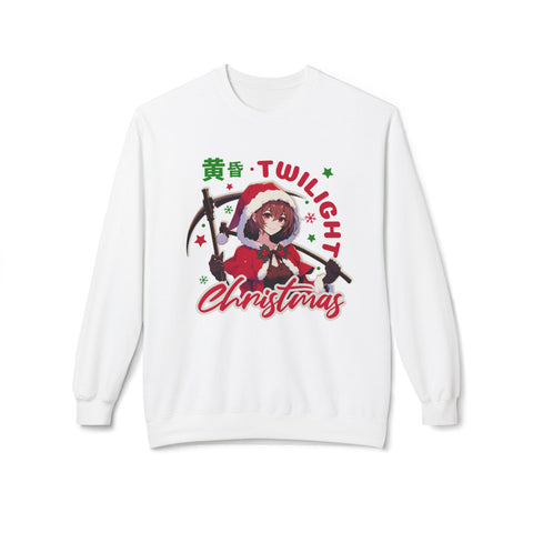 Anime Christmas - Fleece Crewneck Sweatshirt