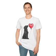 Black Labrador Heart - Classic Fit