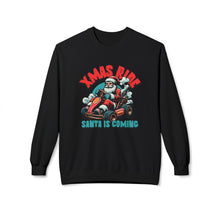 Xmas Ride- Fleece Crewneck Sweatshirt