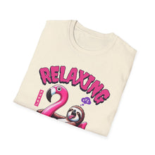 Sleepy Sloth On Flamingo Floatie - Classic Fit