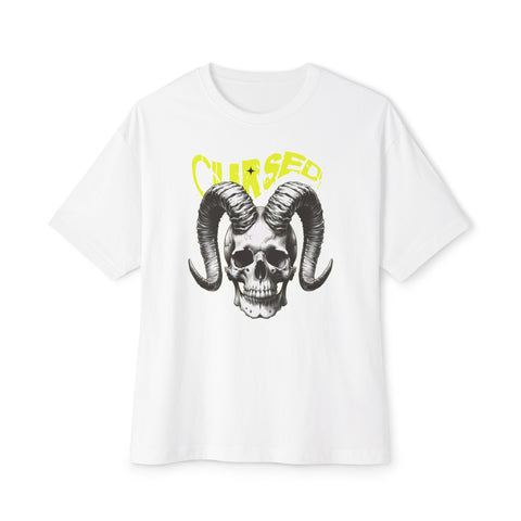 Gothic Cursed Skull - Oversized Fit