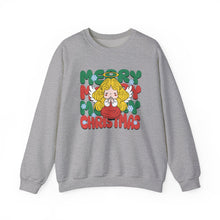 Merry Christmas Cute Little Angel - Crewneck Sweatshirt