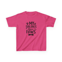 My Siblings Have Paws  - Toddler Shirt