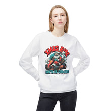 Xmas Ride- Fleece Crewneck Sweatshirt