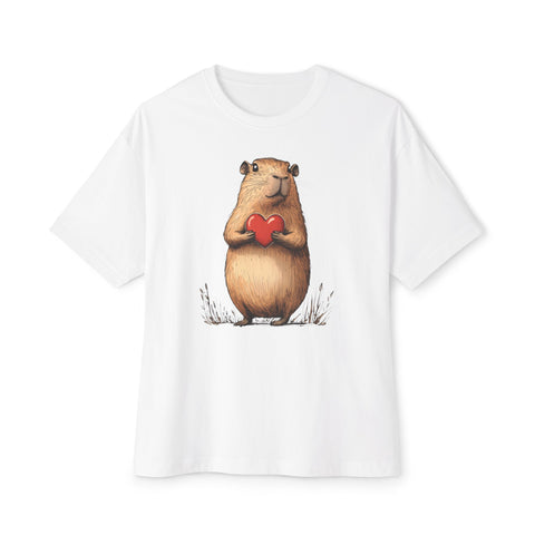 Capybara Heart - Oversized Fit