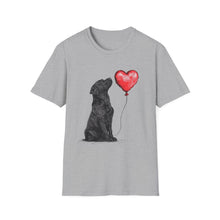 Black Labrador Heart - Classic Fit