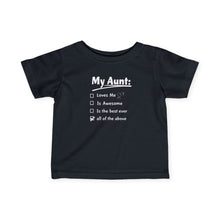 My Aunt List  - Infant Shirt