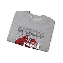 Tis' The Season to be Jolly  - Crewneck Sweatshirt Santa - Crewneck Sweatshirt