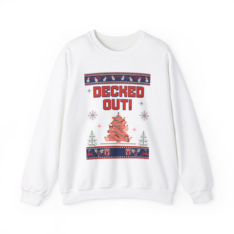 Decked Out! - Crewneck Sweatshirt