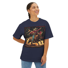 Skull Riding A Bull - Oversized Fit