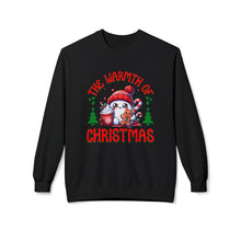 The Warmth of Christmas - Fleece Crewneck Sweatshirt