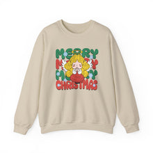 Merry Christmas Cute Little Angel - Crewneck Sweatshirt