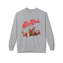 Santa's Magic is Real - Fleece Crewneck Sweatshirt