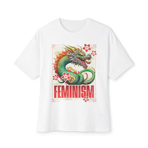 Feminist Dragon - Oversized Fit Shirt