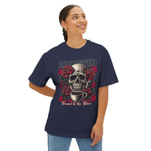 Skull Caffeine Coffee - Oversized Fit Shirt