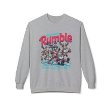 Reindeer Rumble- Fleece Crewneck Sweatshirt