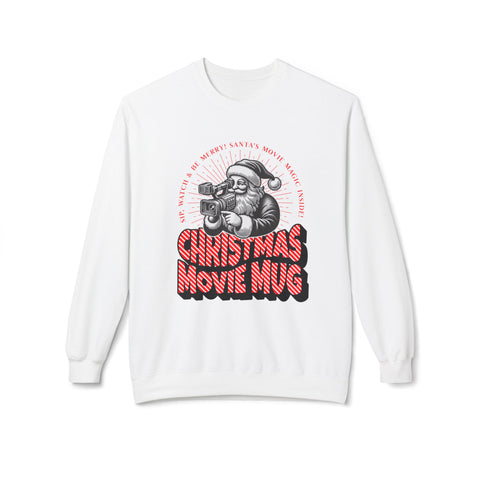 Christmas Movie - Fleece Crewneck Sweatshirt