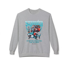 Santa Shark - Fleece Crewneck Sweatshirt