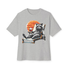 Racoon Sunbathing - Oversized Fit