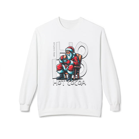 Ho Ho Hot Cocoa - Fleece Crewneck Sweatshirt