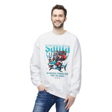 Santa Shark - Fleece Crewneck Sweatshirt