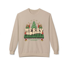 Merry Christmas - Fleece Crewneck Sweatshirt