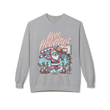 Hoop Holidays- Fleece Crewneck Sweatshirt