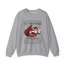 Tis' The Season to be Jolly  - Crewneck Sweatshirt Santa - Crewneck Sweatshirt