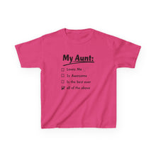 My Aunt List  - Toddler Shirt