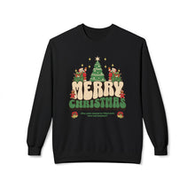 Merry Christmas - Fleece Crewneck Sweatshirt