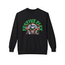 Festive Flex - Fleece Crewneck Sweatshirt