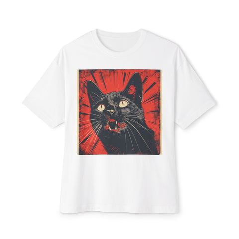 Screaming Cat - Oversized Fit