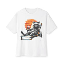 Racoon Sunbathing - Oversized Fit